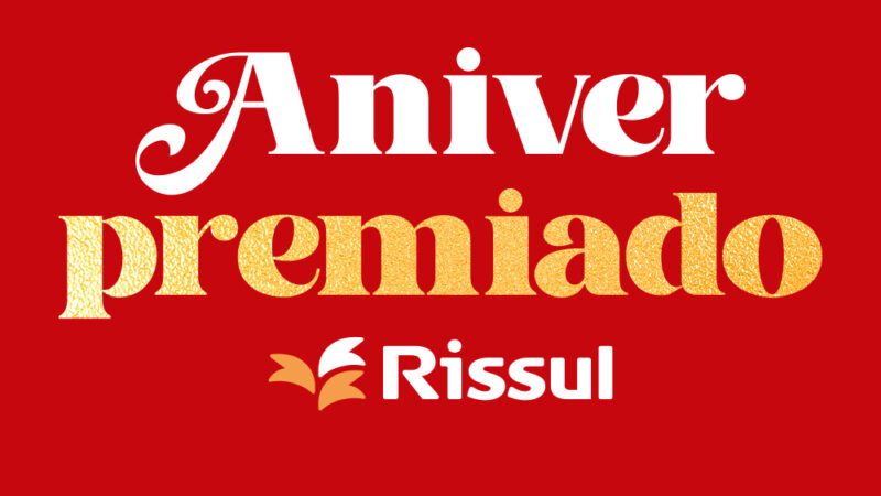 RISSUL celebra aniversário com campanha de meio milhão em prêmios para clientes
