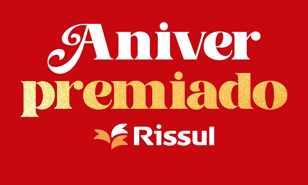 RISSUL celebra aniversário com campanha de meio milhão em prêmios para clientes