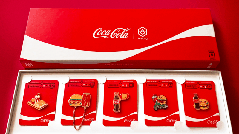 Patties e Coca-Cola FEMSA Brasil: Pins gratuitos colecionáveis em ação inédita e limitada