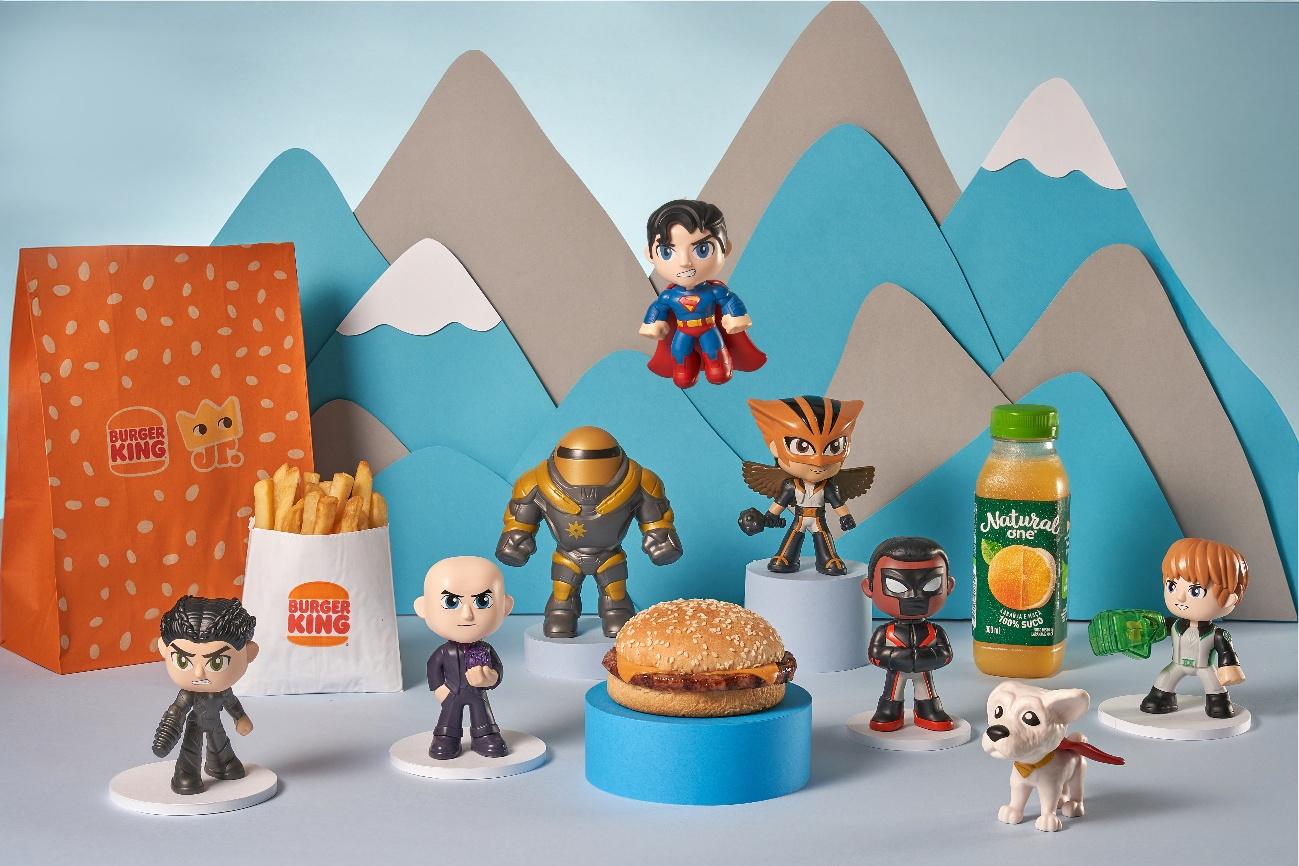 Superman, da DC Studios, inspira os colecionáveis do Combo King Jr.™ agora disponíveis no Burger King® no Brasil