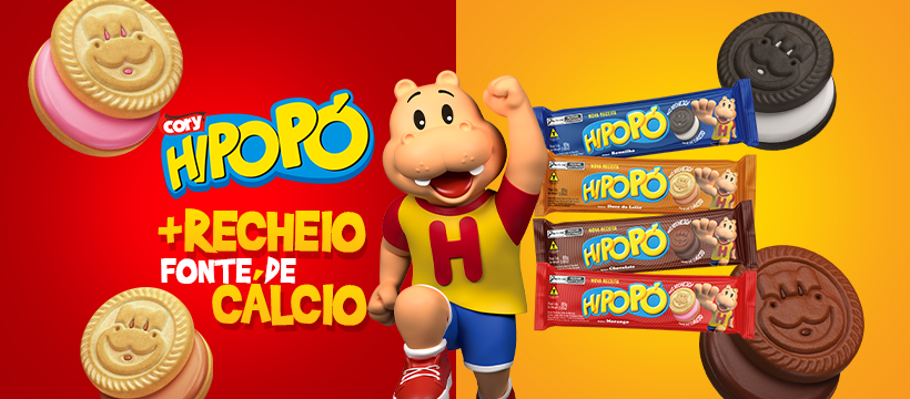 Com investimento em inovação, Cory relança Hipopó
