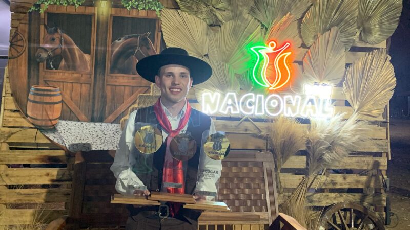 Artista da Maria Fumaça é Campeão Nacional nas gaitas