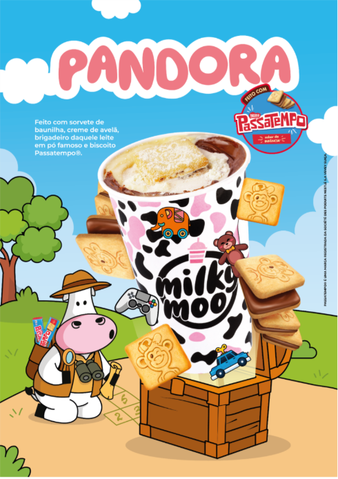 Milky Moo lança Pandora Passatempo® em edição especial para o Dia das Crianças