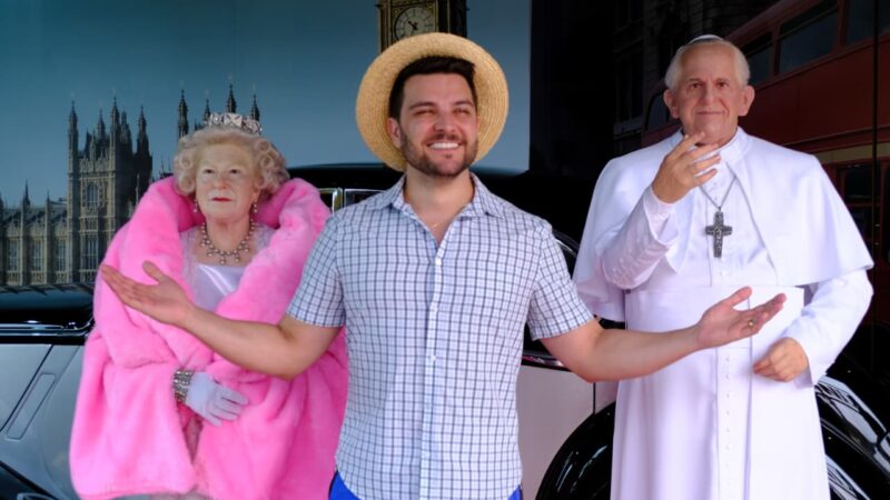 Badin, o Colono, é eternizado no Dreamland, em Gramado