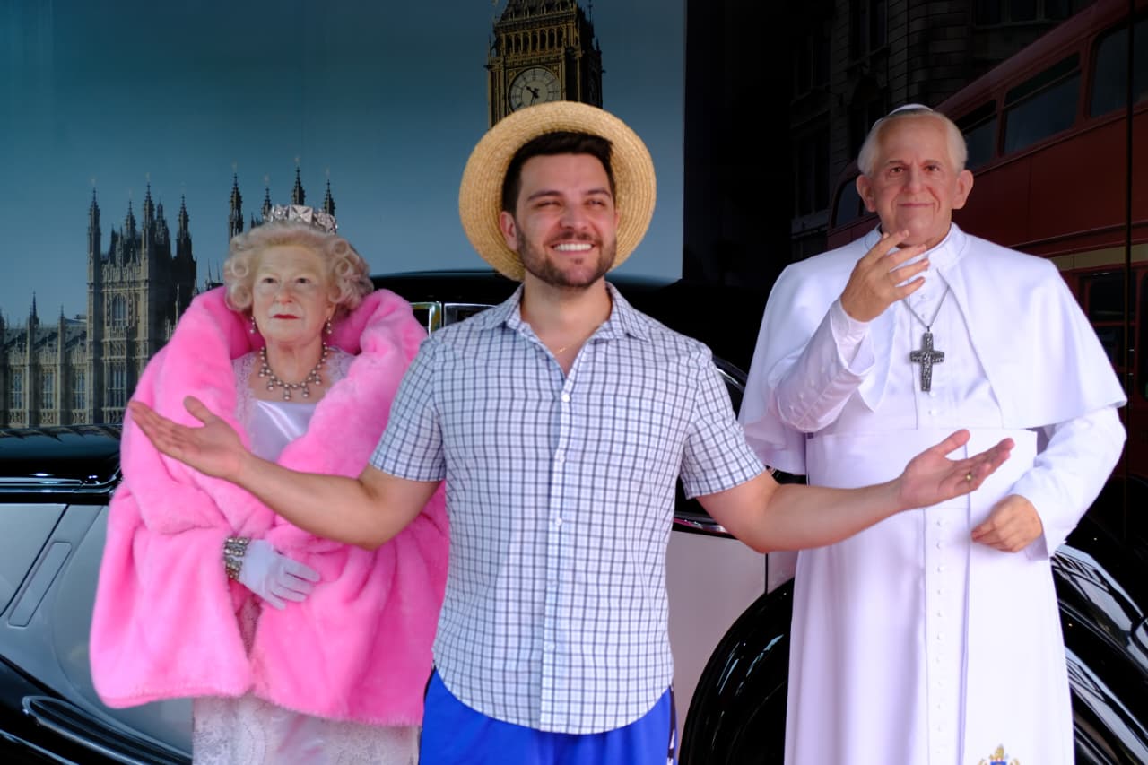 Badin, o Colono, é eternizado no Dreamland, em Gramado