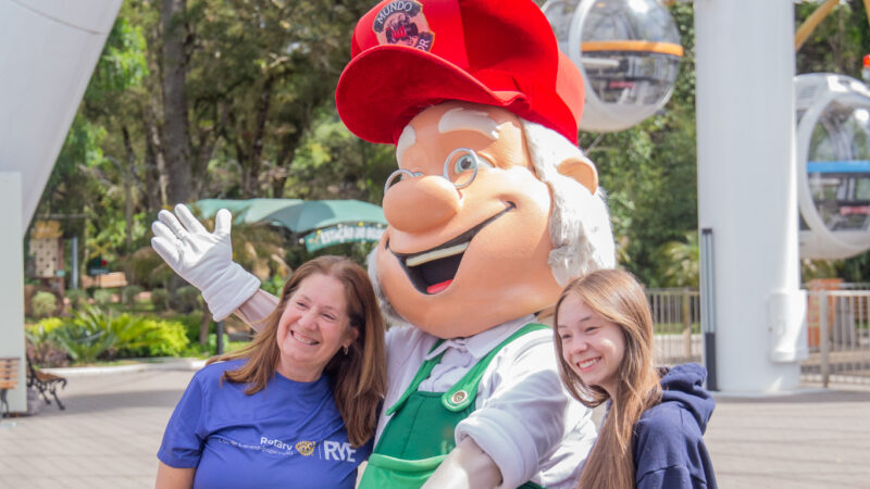 Roda Canela recebe campanha global do Rotary contra a pólio