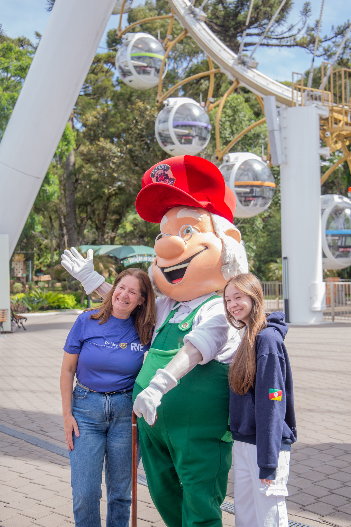 Roda Canela recebe campanha global do Rotary contra a pólio