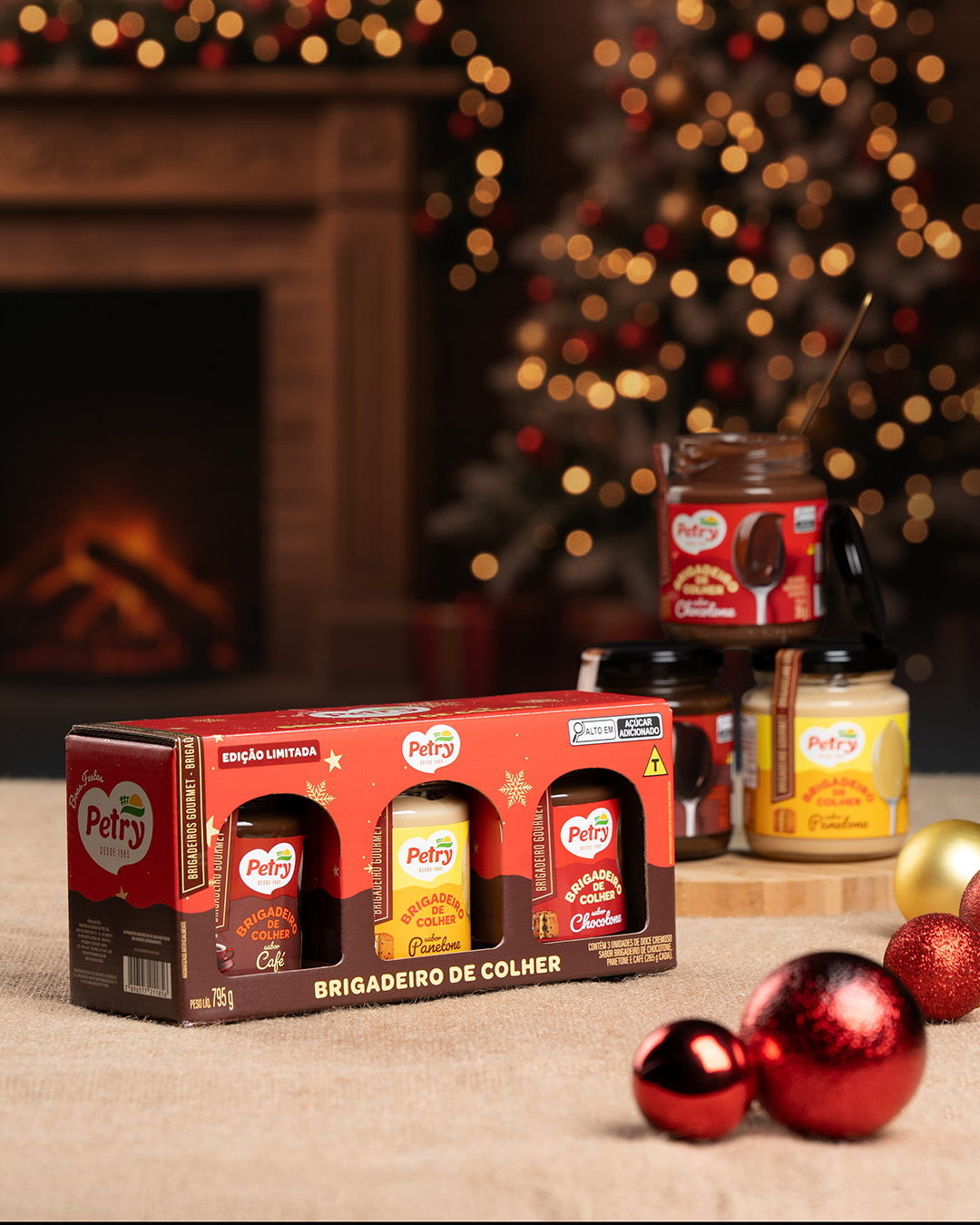 Petry Sabores lança Kit Natalino de Brigadeiro de Colher