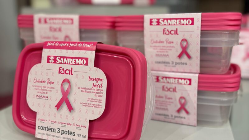 Sanremo e Imama juntos no Outubro Rosa