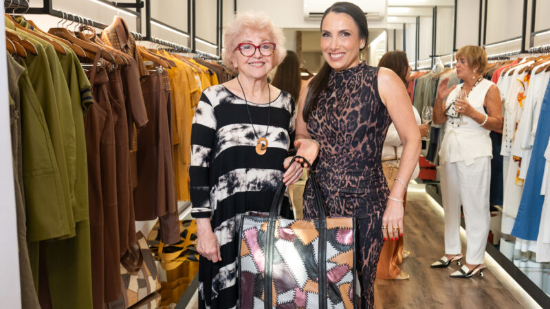 Upcycling e impacto social marcam a parceria entre St. Trois e Renata Rubim