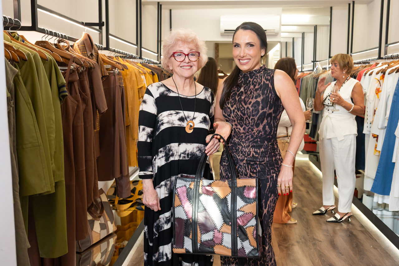 Upcycling e impacto social marcam a parceria entre St. Trois e Renata Rubim