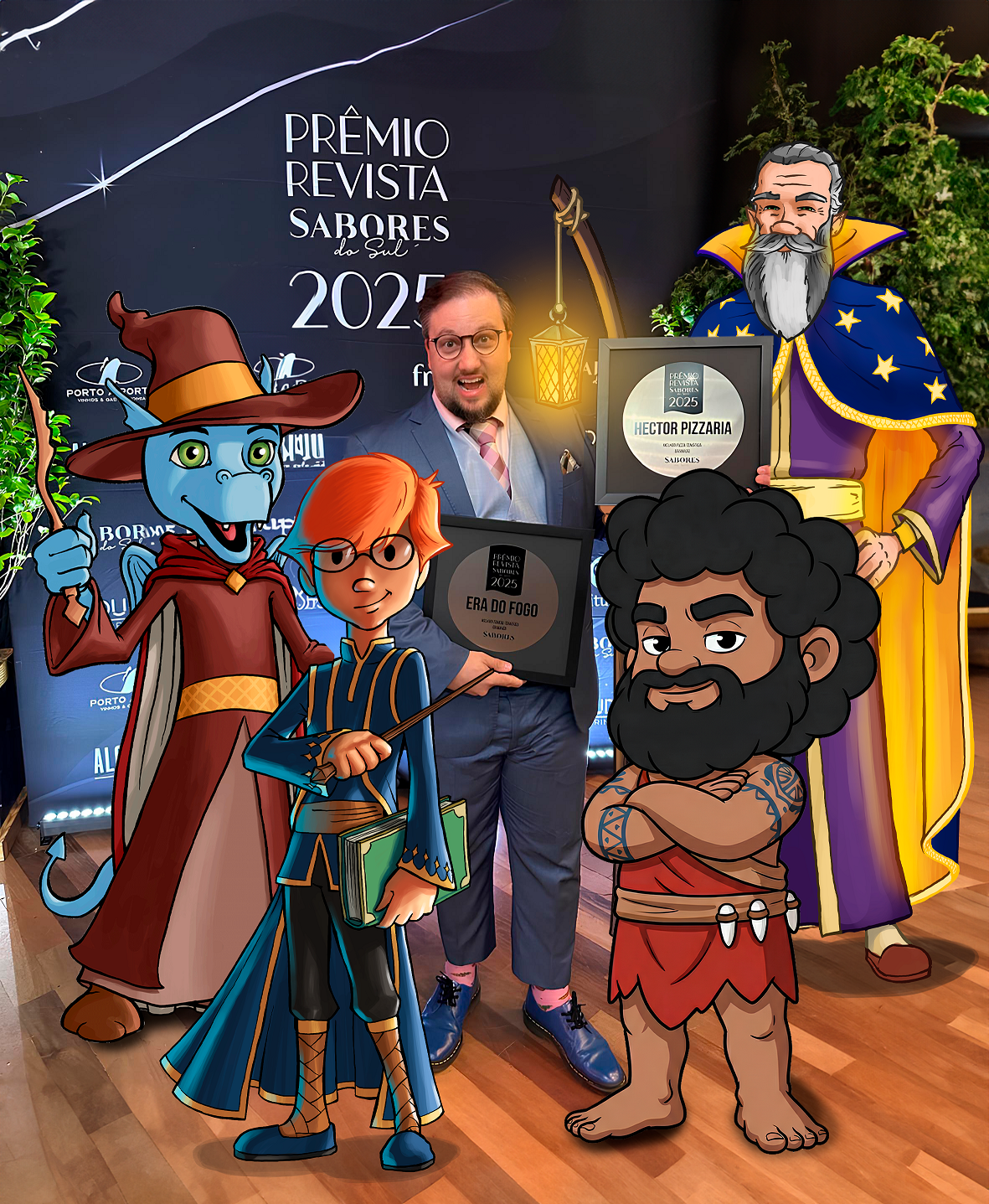 Hector Studios celebra vitória dupla no Prêmio Sabores do Sul