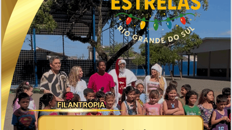 Natal das Estrelas” leva esperança e celebração a mais de mil crianças em Canoas