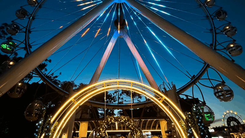 Magia do Natal na Serra Gaúcha sobe aos céus na Roda Canela