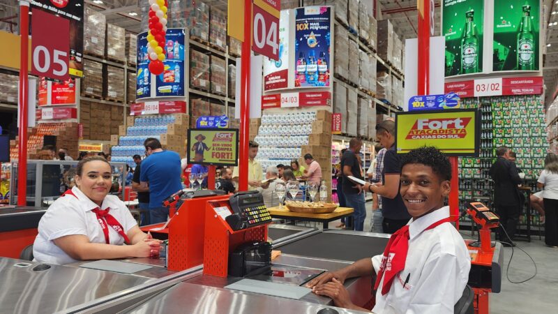 Fort Atacadista doou mais de R$ 100 mil via troco solidário para entidades gaúchas