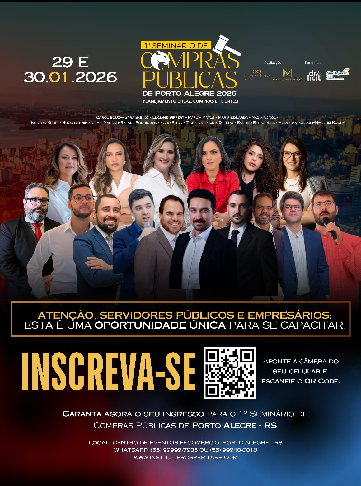 1º Seminário de Compras Públicas de Porto Alegre 2026