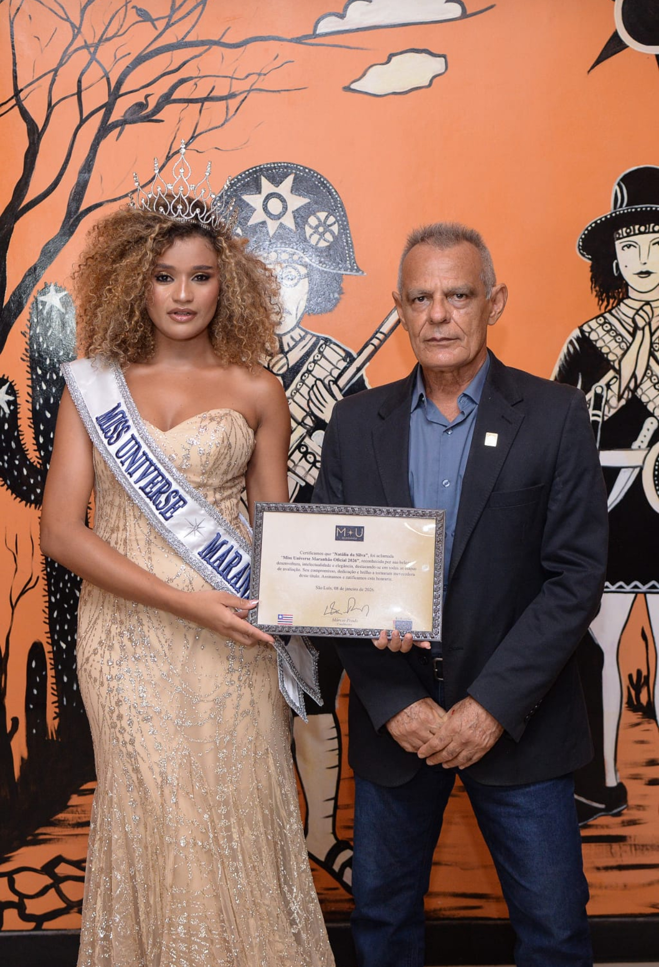 Natália da Silva é Coroada Miss Universe Maranhão 2026