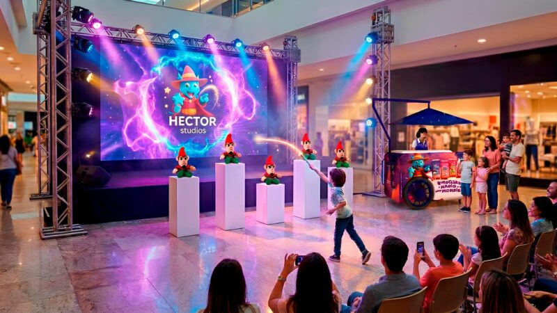 Hector Dragão conquista Porto Alegre no primeiro final de semana do “Verão Mágico” no Pontal Shopping