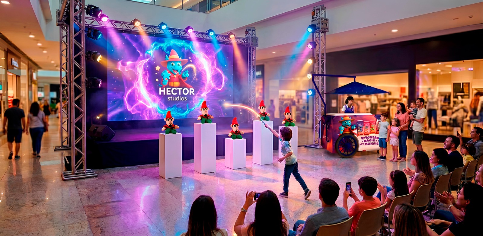 Hector Dragão conquista Porto Alegre no primeiro final de semana do “Verão Mágico” no Pontal Shopping