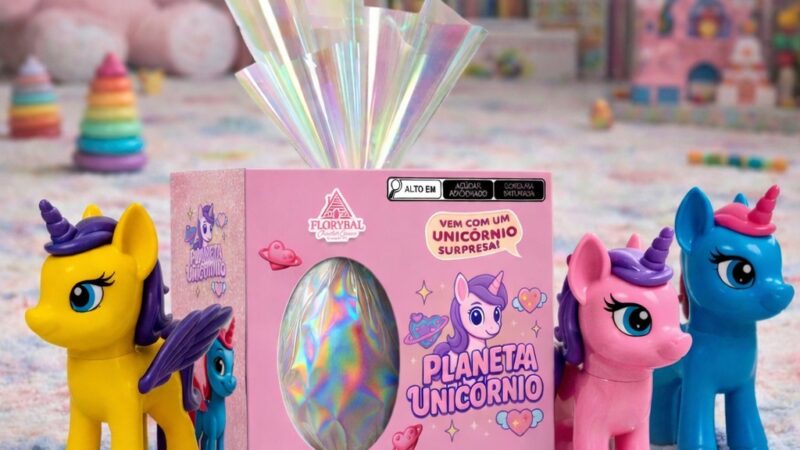 Florybal inicia vendas de Páscoa com ovo Creme Brullet e novas coleções infantis