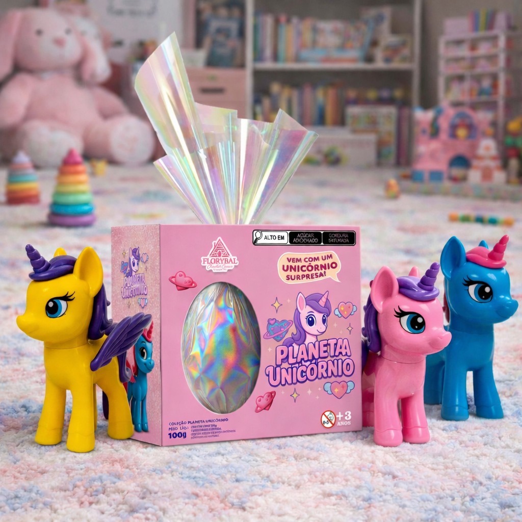 Florybal inicia vendas de Páscoa com ovo Creme Brullet e novas coleções infantis