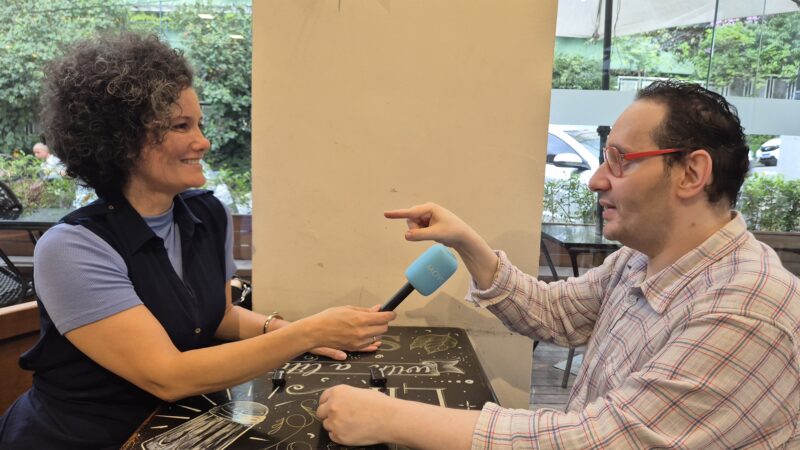 Encontro dos consultores Thiago de Moraes e Priscila Montagna