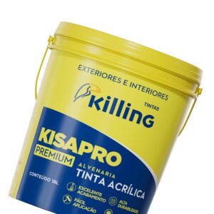 Tintas Killing lança produto de alto desempenho para mercado imobiliário