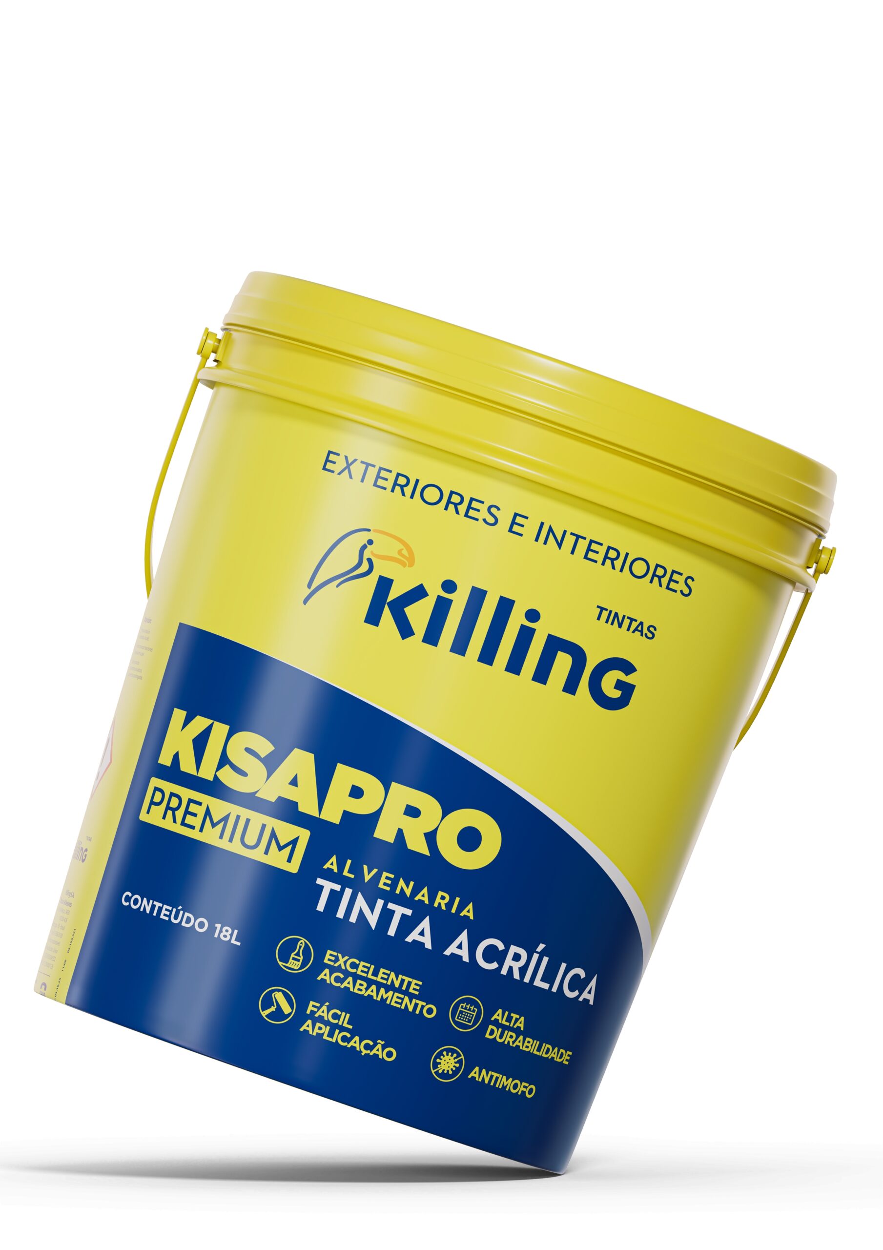 Tintas Killing lança produto de alto desempenho para mercado imobiliário