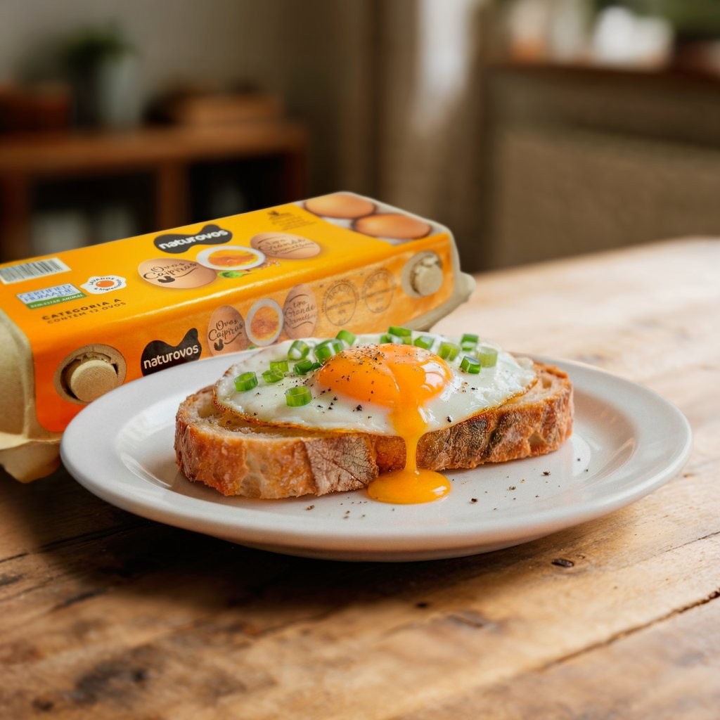 Naturovos lança campanha “Muito mais que ovo” para destacar a versatilidade do alimento