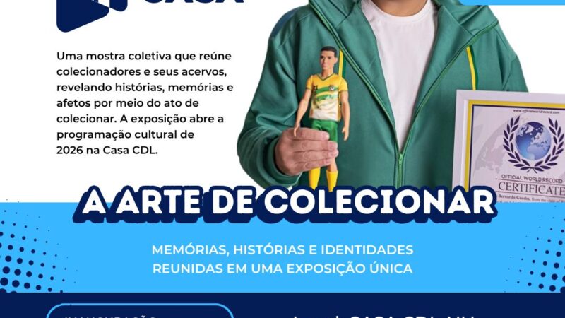 Primeira exposição de 2026 na Casa CDL convida você a viver histórias que foram guardadas com o coração