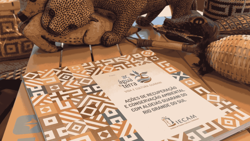 Cultura Guarani ganha espaço no Brique da Redenção em ação que aproxima Porto Alegre e aldeias indígenas