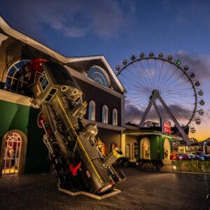 Parque Mundo a Vapor comemora dois anos da roda-gigante que se tornou cartão postal de Canela