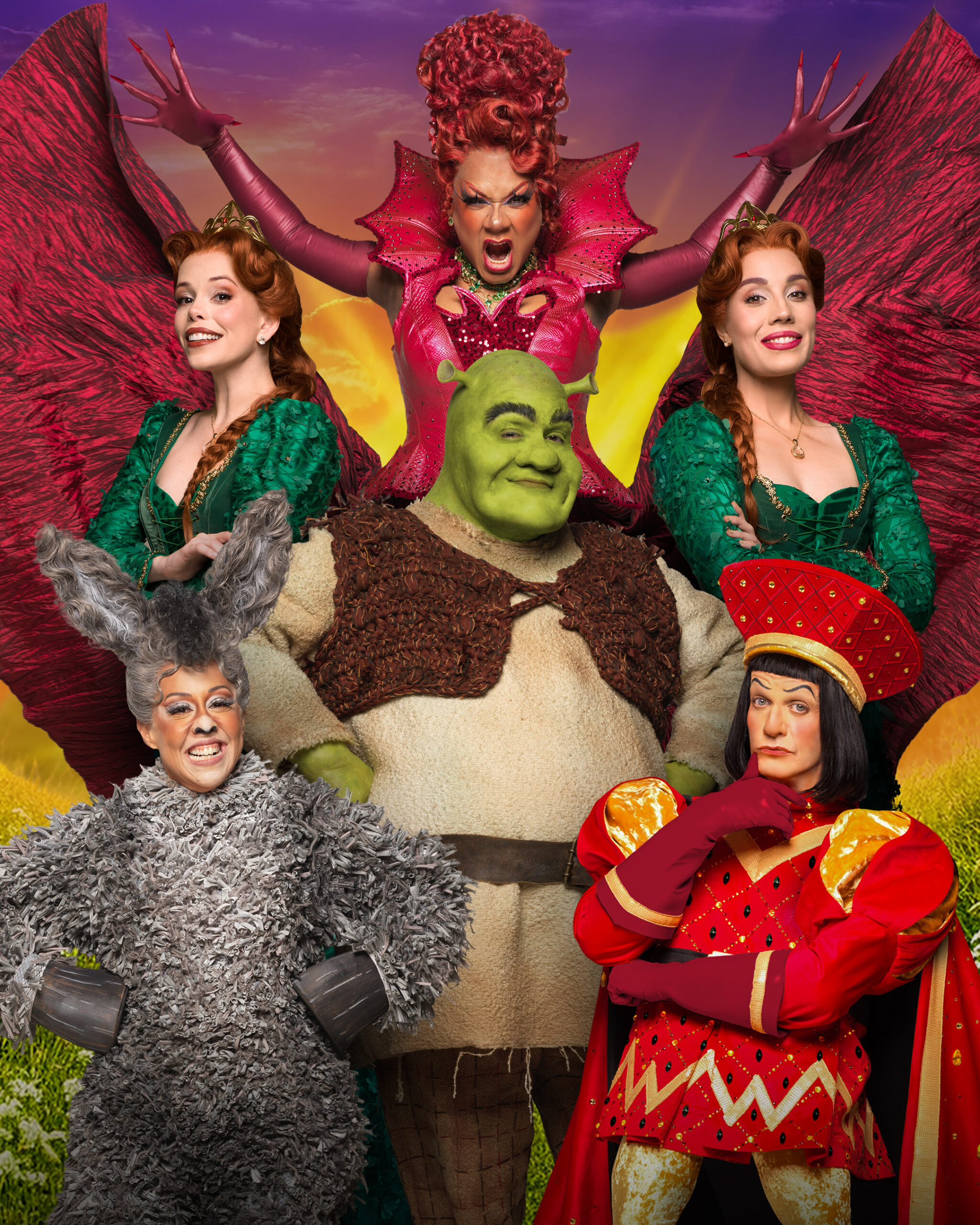 “Shrek – O Musical” chega ao Teatro Renault em abril com Tiago Abravanel, Evelyn Castro, Fabi Bang e Myra Ruiz no elenco