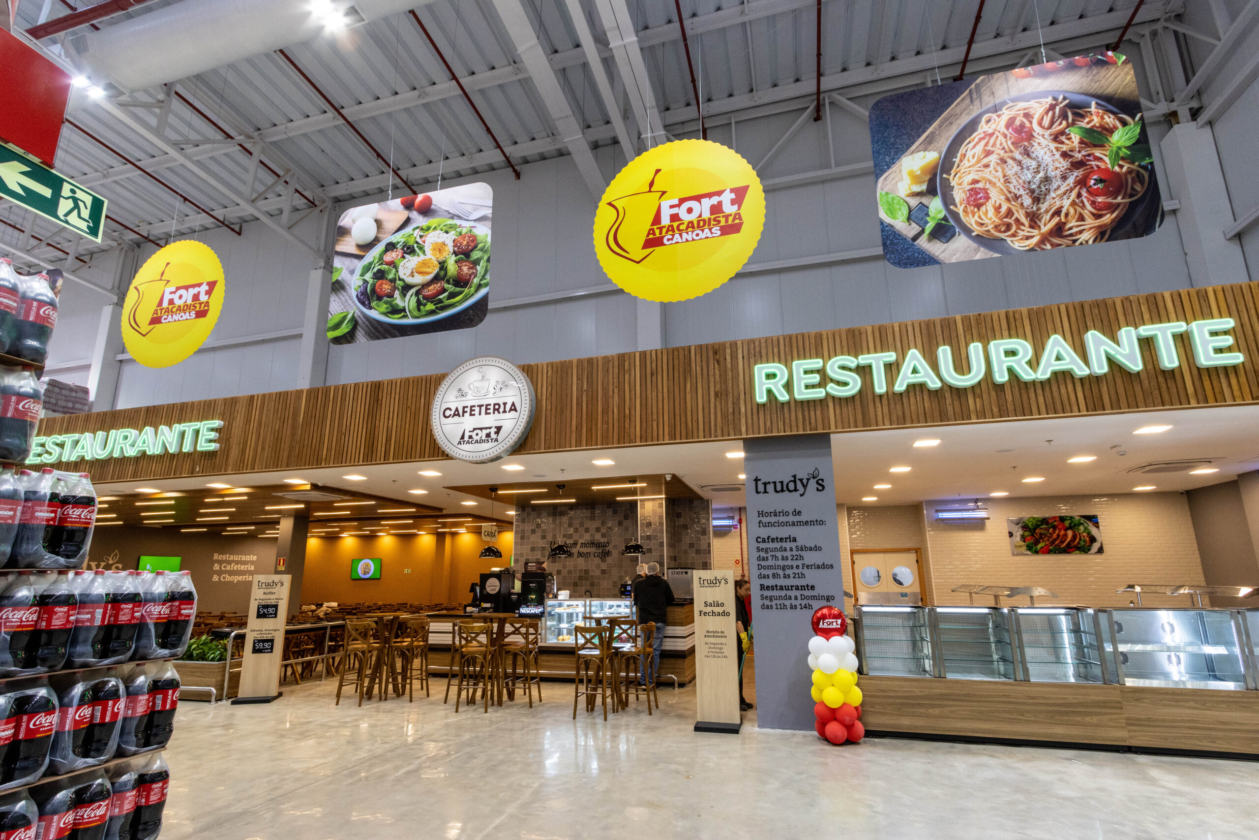 Fort Atacadista terá unidade do Restaurante Trudy’s em Porto Alegre