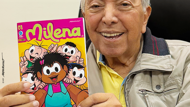 Mauricio de Sousa apresenta capa do primeiro gibi inédito da MSP Estúdios em quase 40 anos