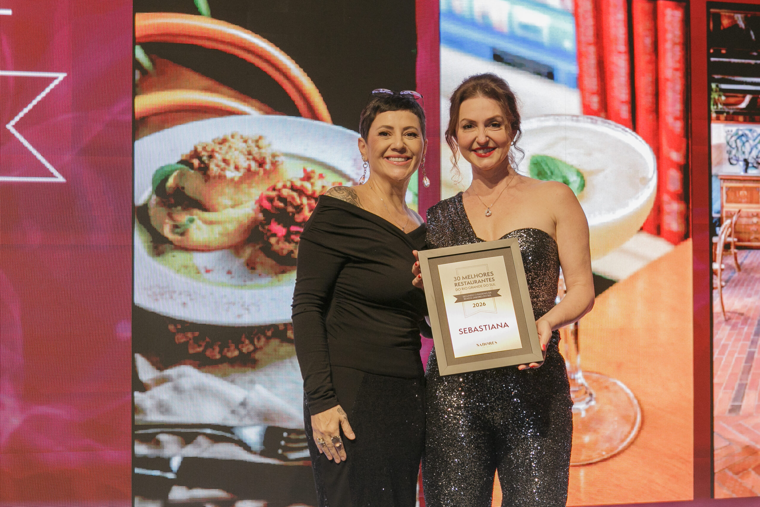 Sebastiana na lista dos 30 Melhores Restaurantes do RS pela Sabores do Sul