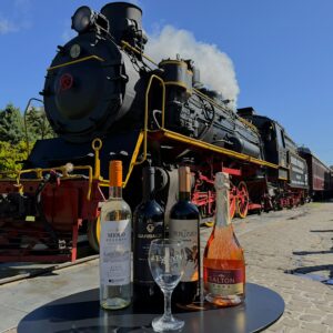 Passeio de trem L’Essenza del Vino da Maria Fumaça tem novos rótulos
