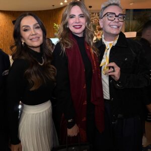 Celebridades prestigiam evento de decoração em São Paulo