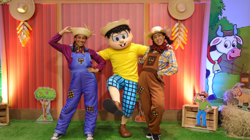 Chico Bento transforma o Parque Vila da Mônica em palco de festa junina