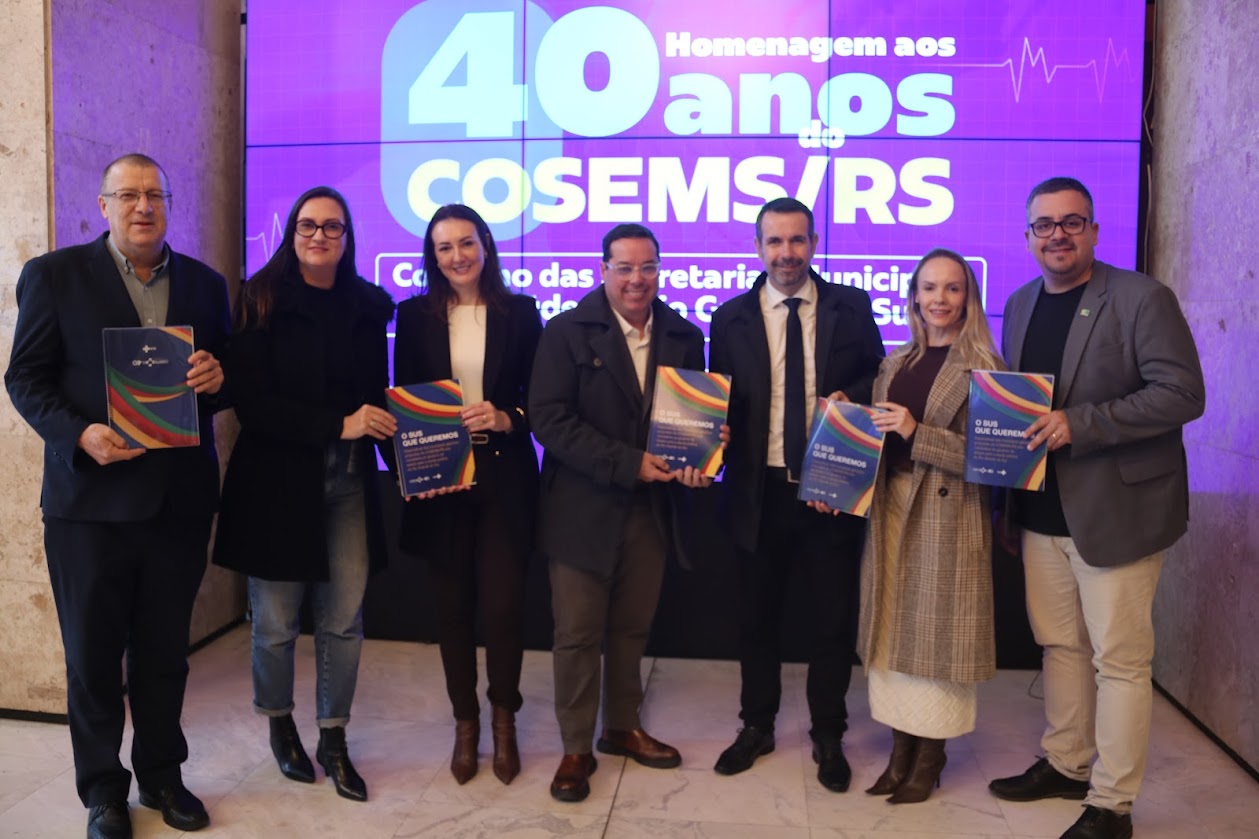 COSEMS-RS lança “O SUS que queremos” com propostas para os candidatos ao Governo do Estado