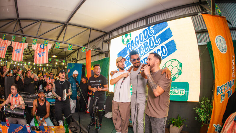 Grupo Chocolate recebe Gica em nova edição da Resenha do 10, emPorto Alegre