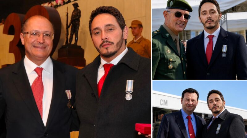 Thiago de Moraes recebeu a medalha Constitucionalista e diversas honrarias em sua trajetória intelectual e profissional