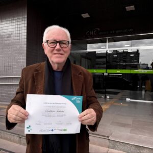 Fundador do ICDRS, Dr. Balduino Tschiedel recebe homenagem por 46 anos de trabalho