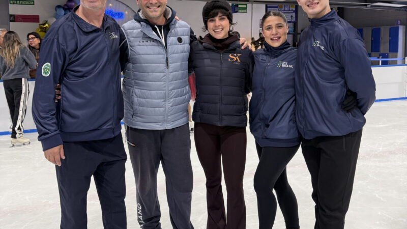 Atletas brasileiros fazem história no primeiro Ice Camp da América Latina