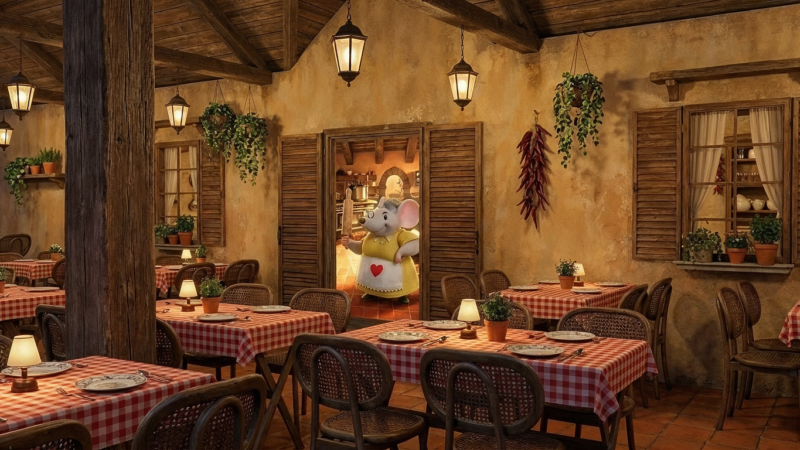 Gramado ganha cantina temática com ratinhos, tecnologia imersiva e gastronomia