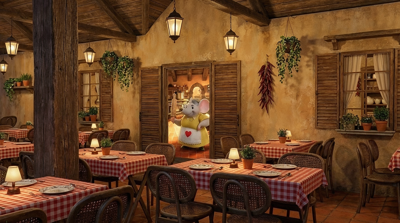 Gramado ganha cantina temática com ratinhos, tecnologia imersiva e gastronomia