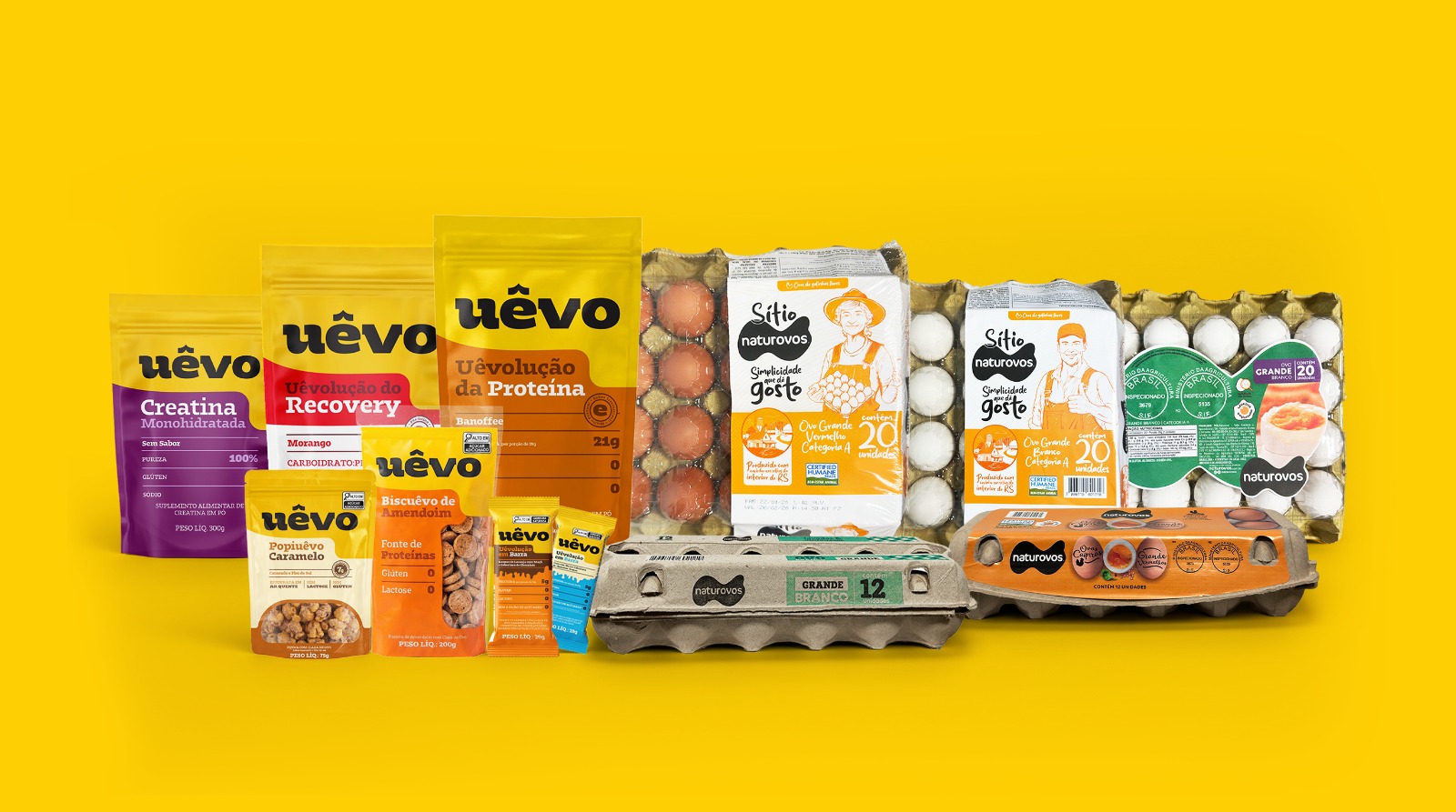 Dose dupla de proteína: Naturovos e Uêvo apresentam lançamentos na Expoagas 2026