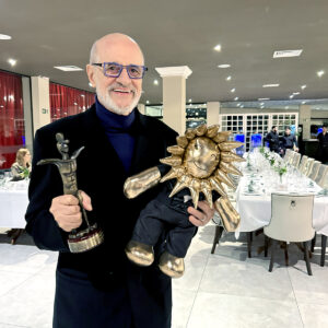 Noite de Láurea: Marcos Caruso recebe homenagem da Gramado Parks