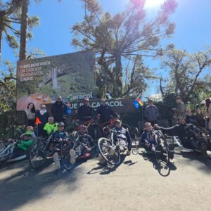 Parque do Caracol, em Canela, integra programação da Semana da Pessoa com Deficiência com Pedal Inclusivo