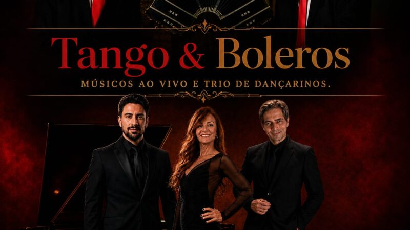 Tango & Boleros reúne grandes nomes da música e da dança em noite especial em Torres